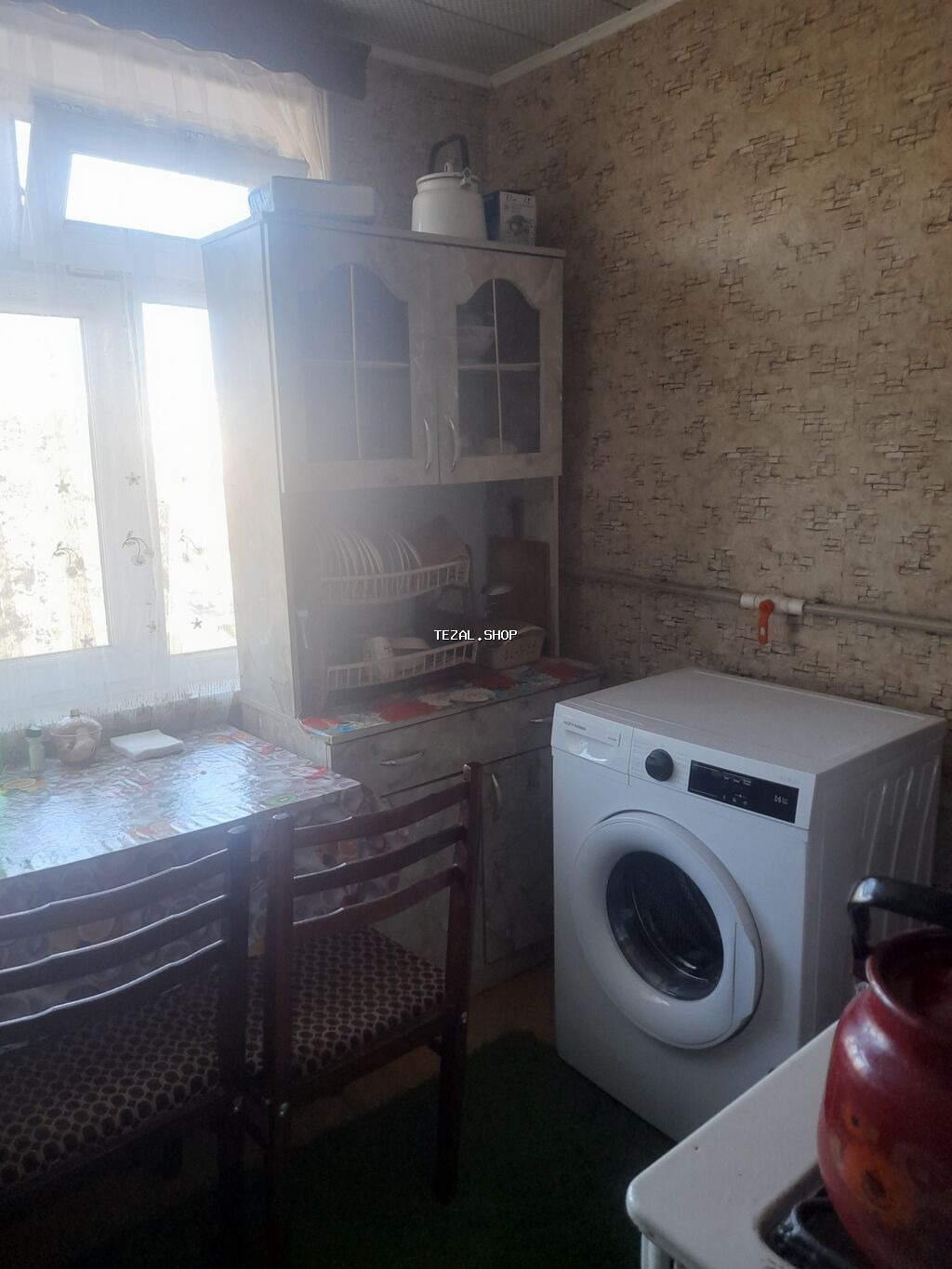 1 otaqlı mənzil – mebel və texnika ilə Təsvir: - Geniş yataq - şəkil 5