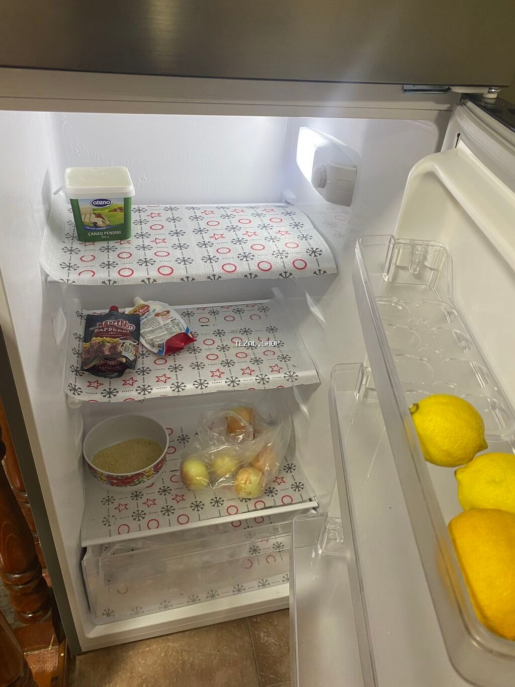 Yeni 2 qapılı Hoffman Soyuducu Satılır, rəng - Boz - şəkil 3