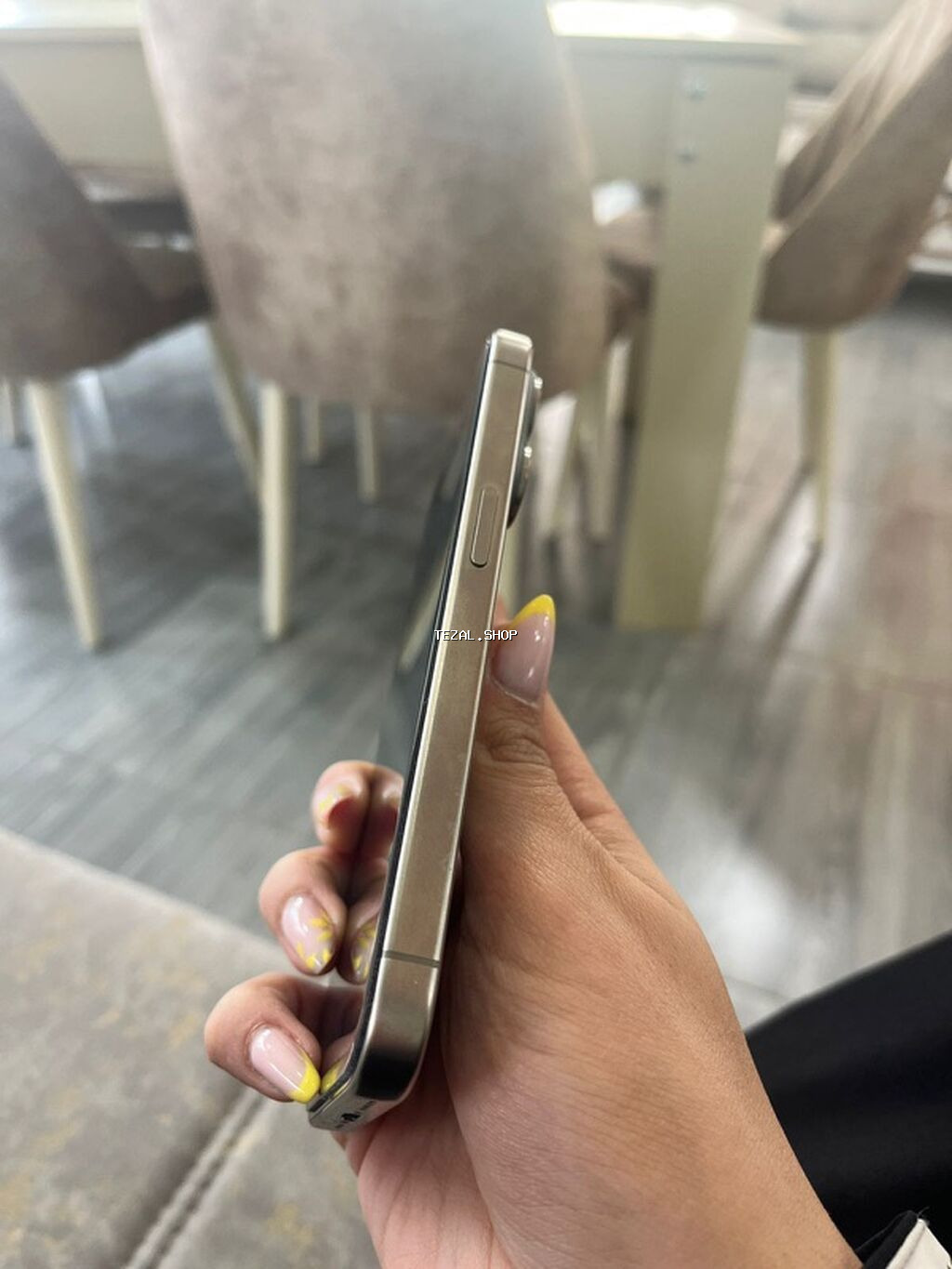 IPhone 15 Pro, 128 GB, Natural Titanium, Simsiz şarj, Face ID - şəkil 5