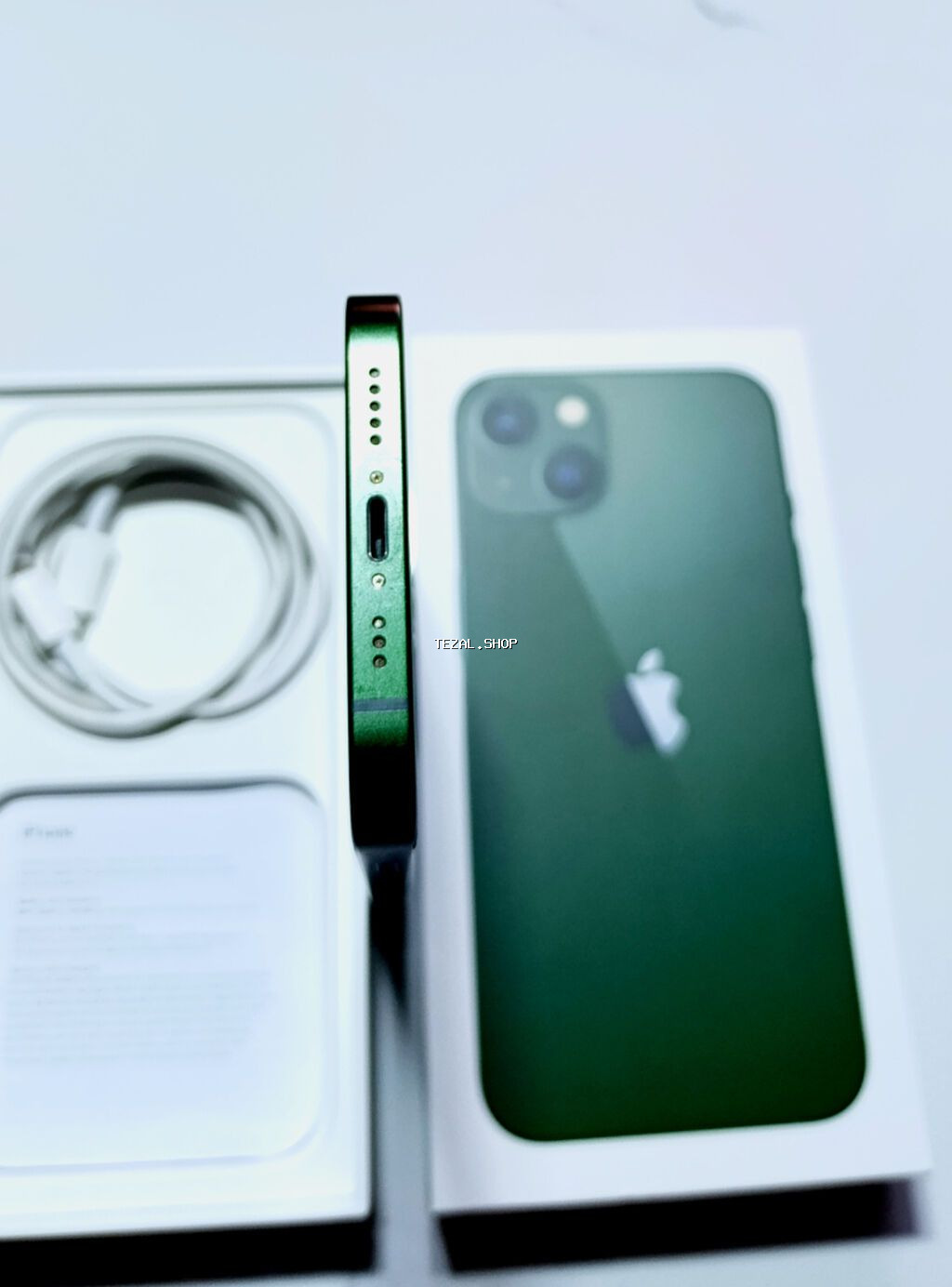IPhone 13, 128 GB, Alpine Green, Simsiz şarj, Face ID, Sənədlərlə - şəkil 2