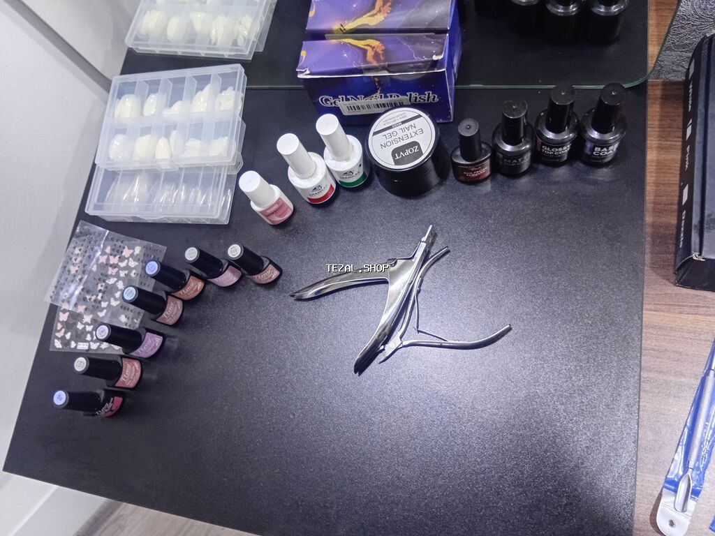 Manikür və gel lak üçün tam dəst men bunu aldimki ozum evde oz - şəkil 4