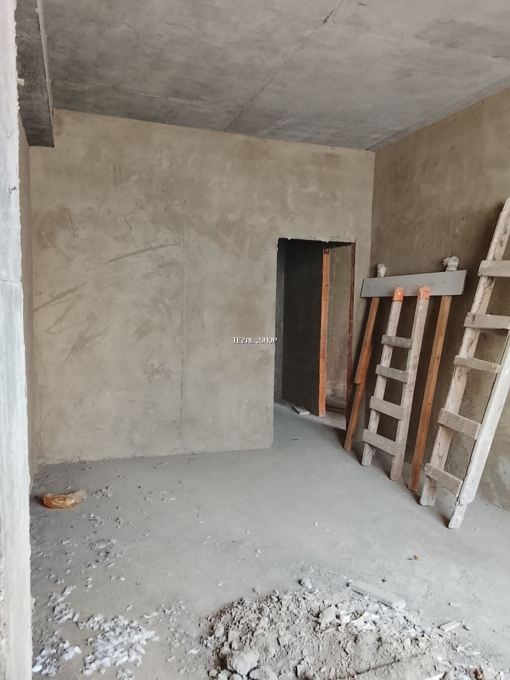 Satılır: təmirsiz mənzil üçün qaralama vəziyyətdə otaqlar - Bərk - şəkil 4