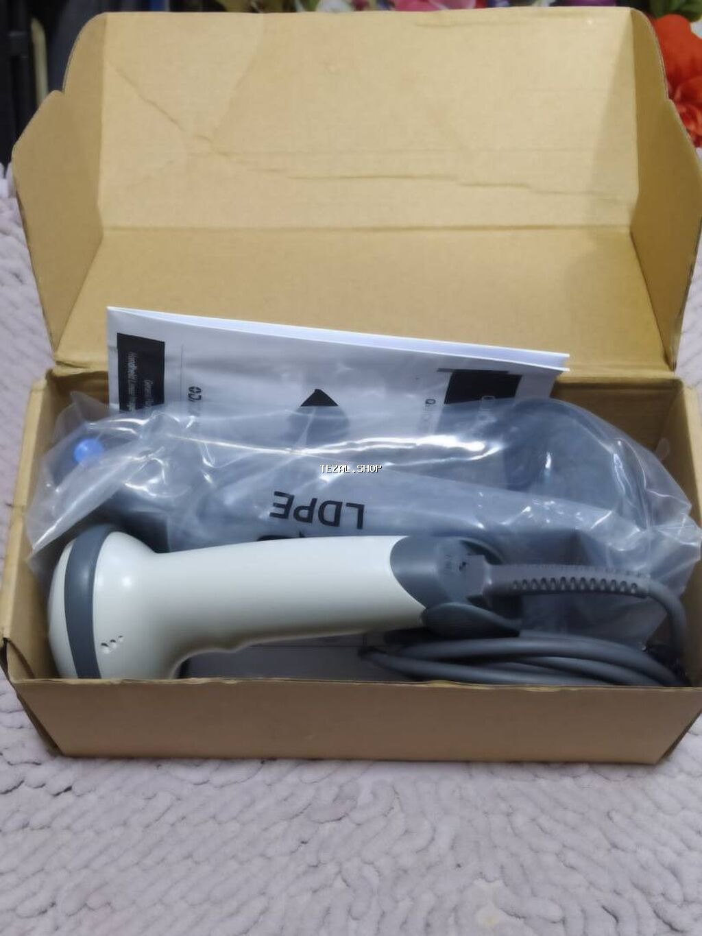 Bar kod scaner Symbol. Az isdifade olunub. Stoykasi ile.(Teze) - şəkil 2