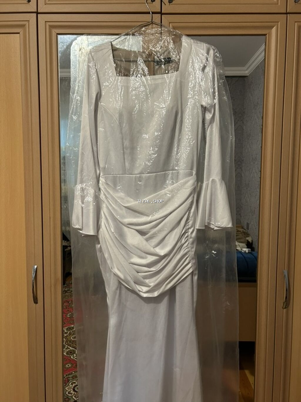 180azn tikilib bir dəfə nigaha geynilib ağ rəngli zərif - şəkil 2