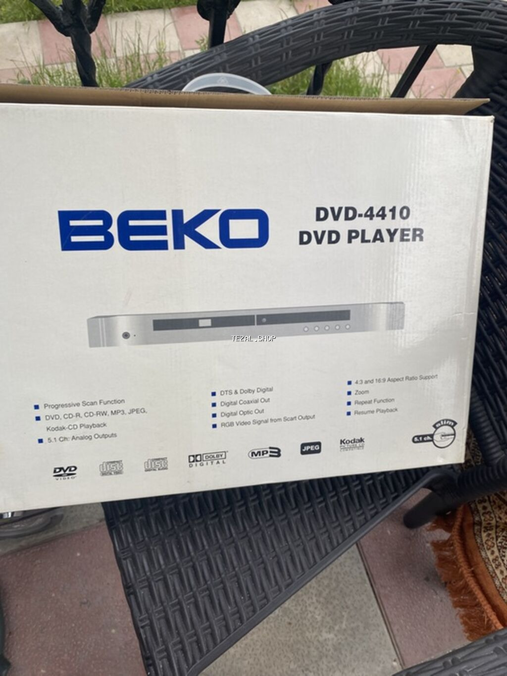 BEKO DVD-4410 DVD pleyer Xüsusiyyətlər: - Progressive Scan funksiyası