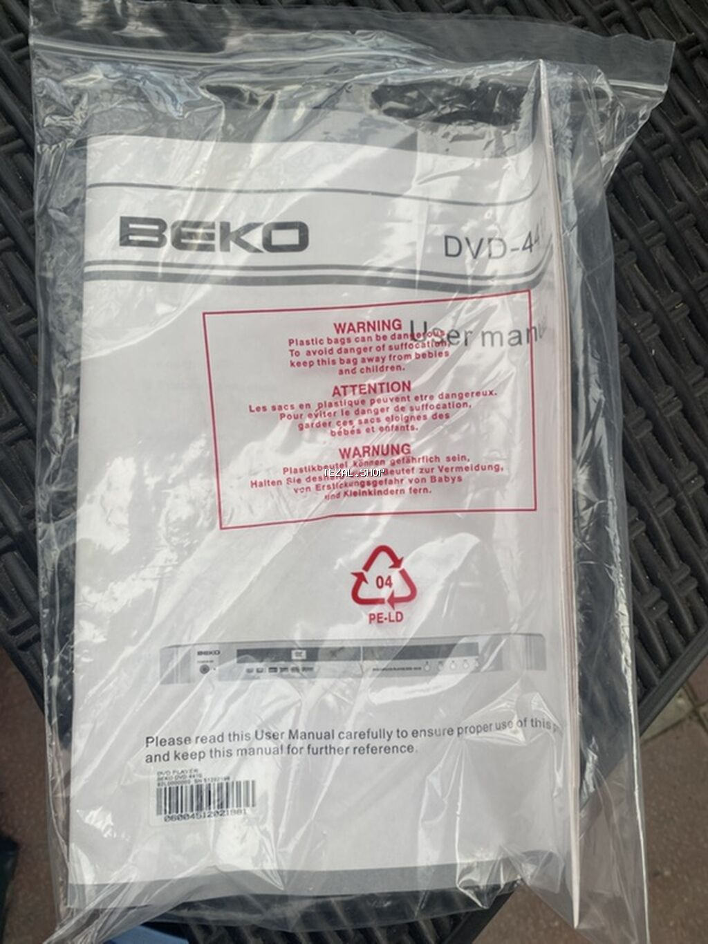 BEKO DVD-4410 DVD pleyer Xüsusiyyətlər: - Progressive Scan funksiyası - şəkil 5