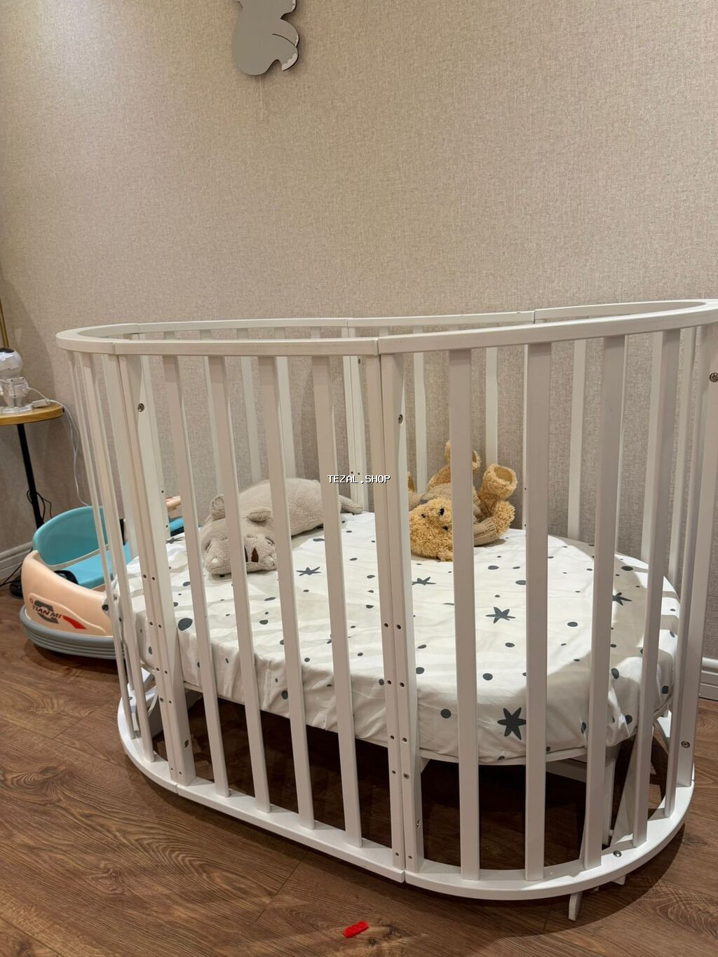 Krovat bir neçə ölçüdə yığmağ olur. Uşaq üçün ortopedik matrası, 2 cür - şəkil 2