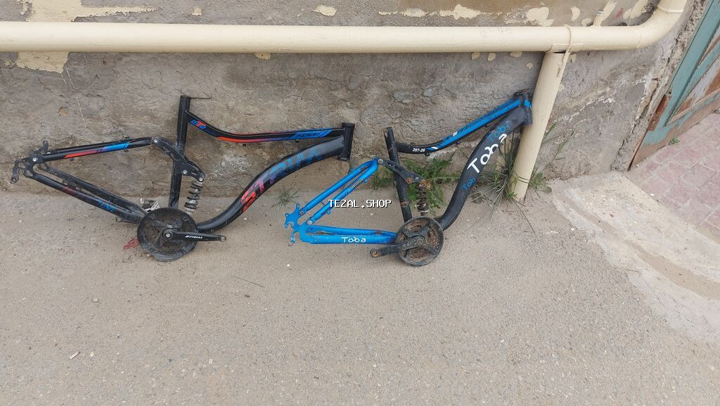Məhsul: Velosiped şassiləri və hissələri (2 ədəd korpus) Təsvir: -