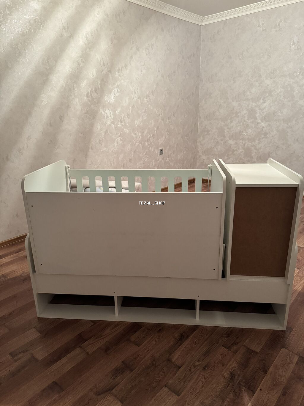 Oğlan və qız üçün, İşlənmiş, Çarpayı, Bazasız, Matras ilə, Siyirməli - şəkil 2