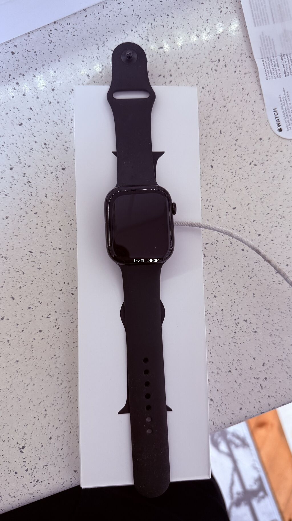 İşlənmiş, Smart saat, Apple, Аnti-lost, rəng - Qara - şəkil 4