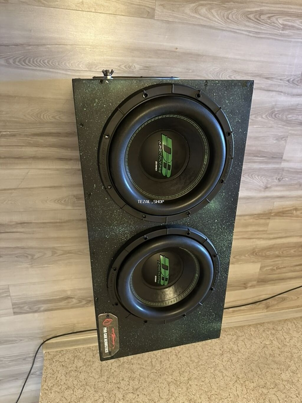 İki ədəd Deaf Bonce Apocalypse (DB) subwooferli hazır qutu - şəkil 2