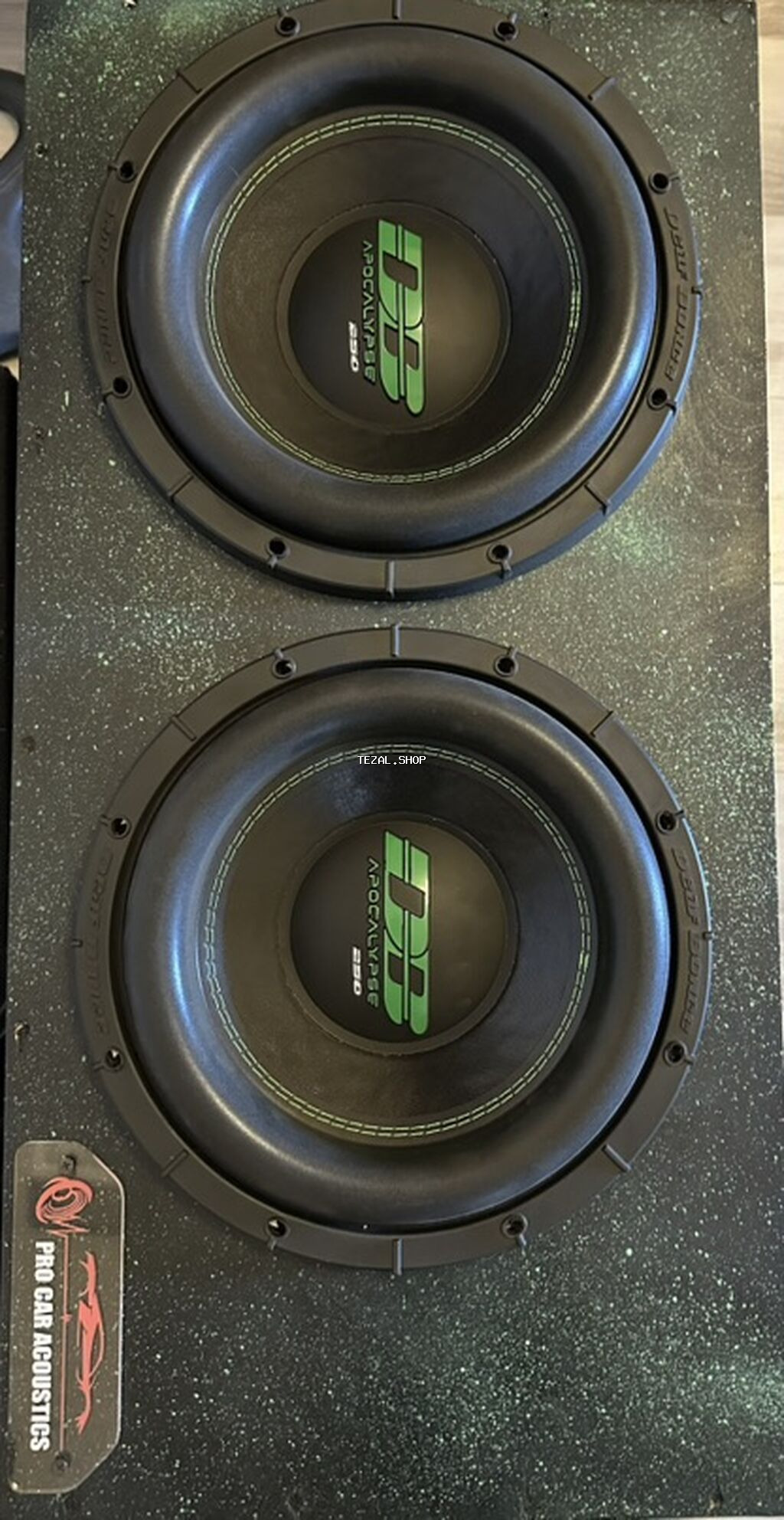 İki ədəd Deaf Bonce Apocalypse (DB) subwooferli hazır qutu - şəkil 4