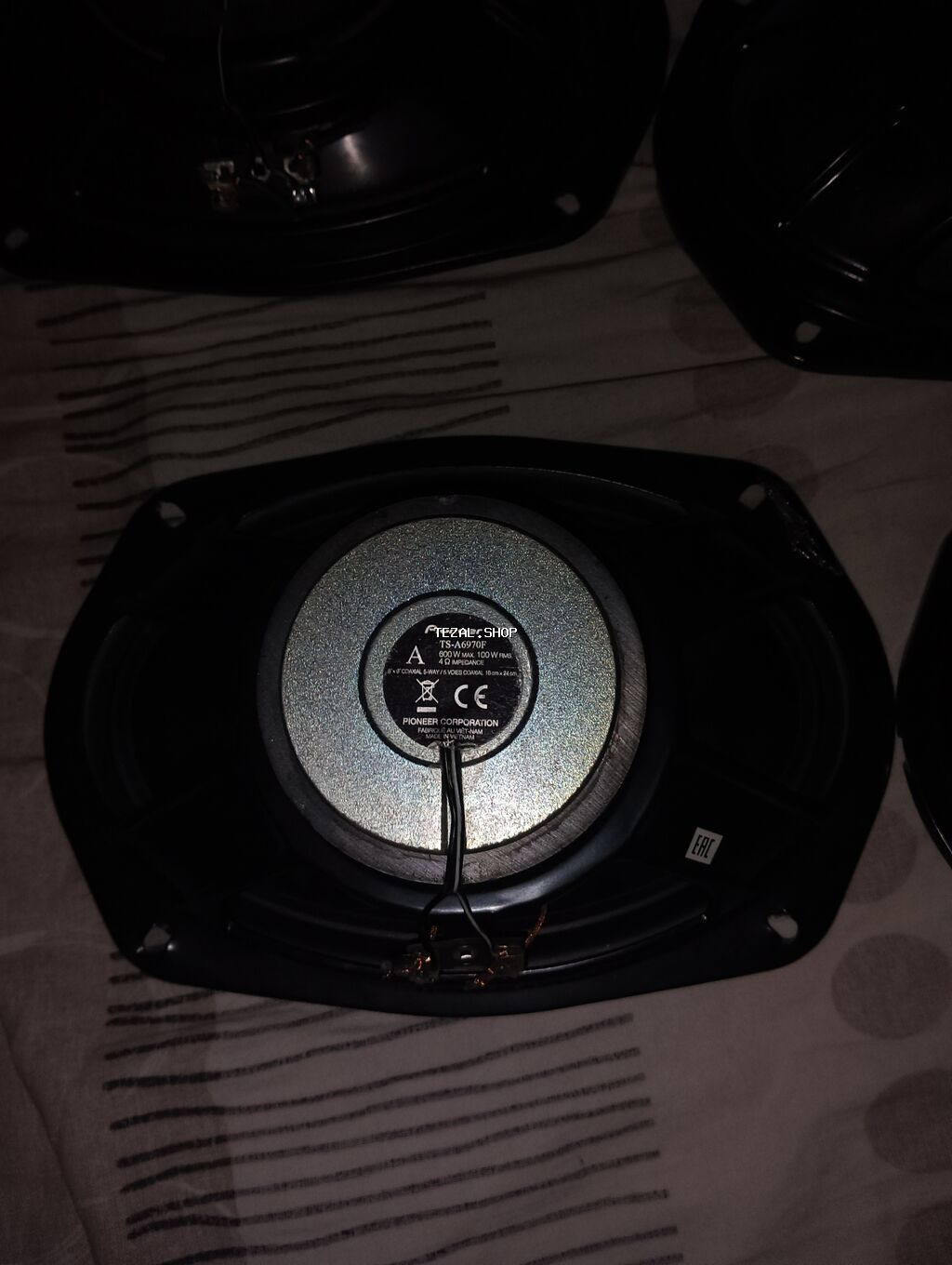 Pioneer avtomobil akustikası – 6"x9" oval koaksial dinamiklər dəsti - şəkil 2