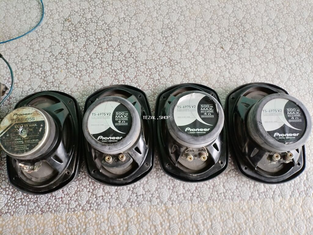 Avtomobil audio dəsti Komplekt tərkibi: - 4 ədəd Pioneer 6x9