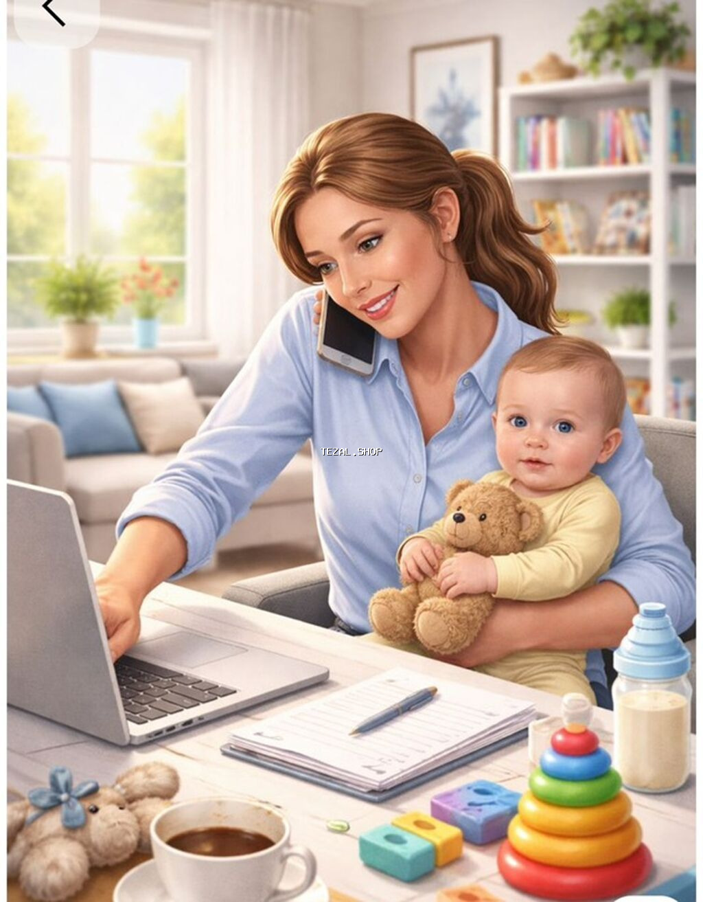 Salam xanımlar öz evimdə uşağa baxıram yaş həddi 3yaşa dək uşağlara