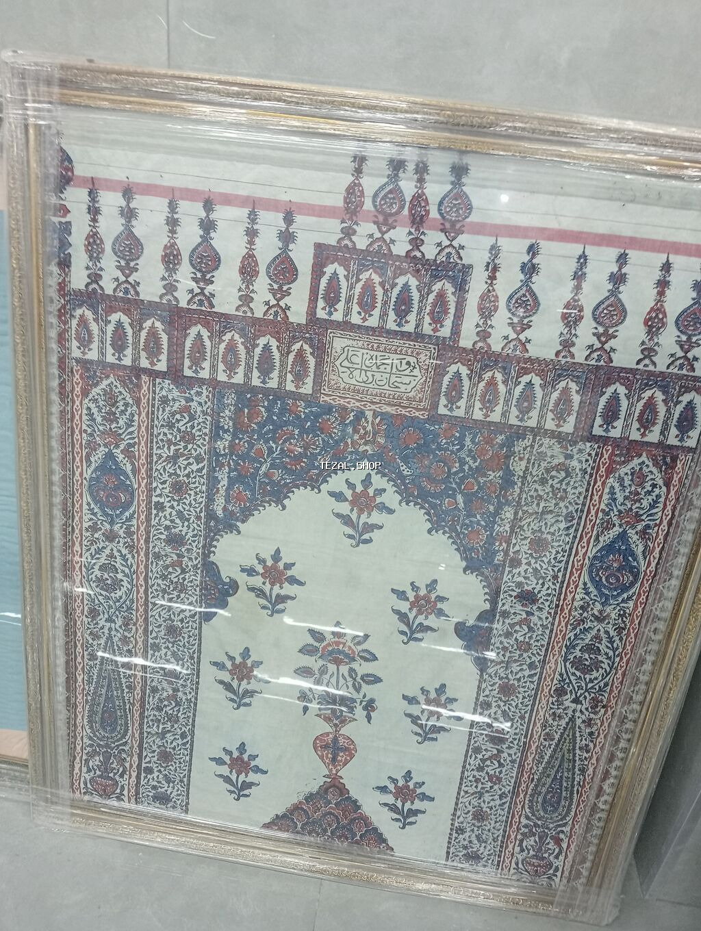 Çərçivəli dekorativ tekstil panelləri (2 ədəd)qedimi,köhne - Üslub