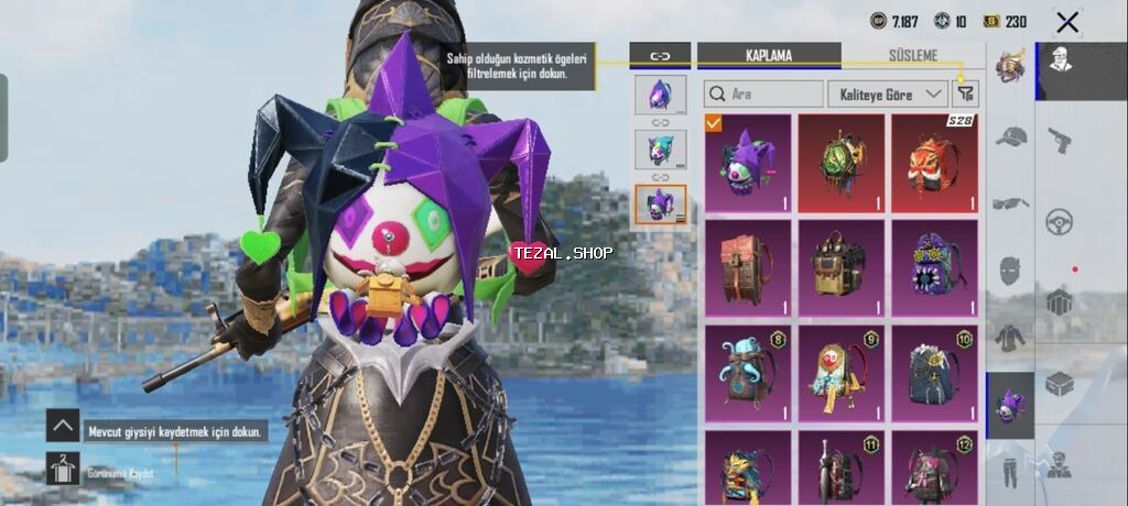 PUBG Mobile hesabı – yüksək səviyyəli kozmetik kolleksiya - Səviyyə - şəkil 3