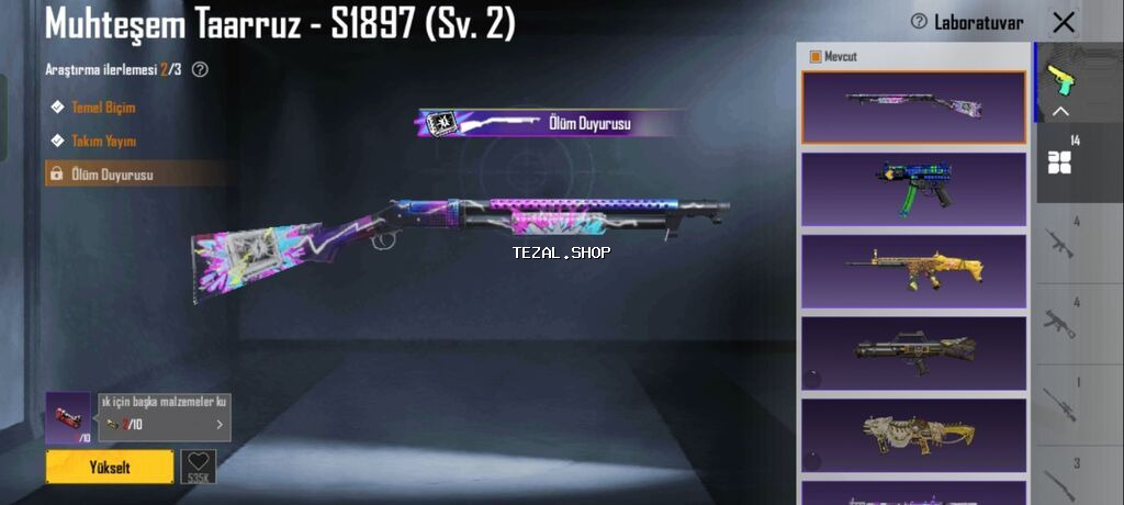 PUBG Mobile hesabı – yüksək səviyyəli kozmetik kolleksiya - Səviyyə - şəkil 4