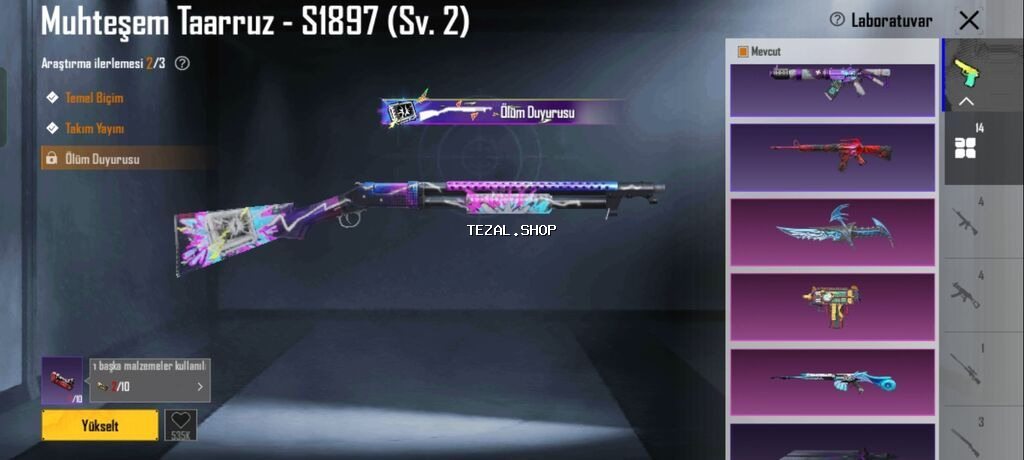 PUBG Mobile hesabı – yüksək səviyyəli kozmetik kolleksiya - Səviyyə - şəkil 5