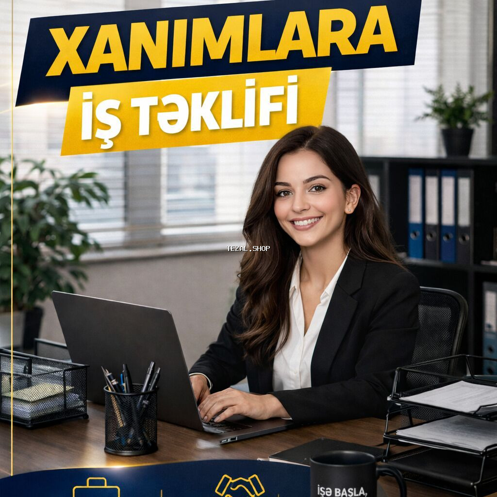 Satış meneceri tələb olunur, Yalnız qadınlar üçün, 18-29 yaş, Təcrübəsiz, Aylıq ödəniş