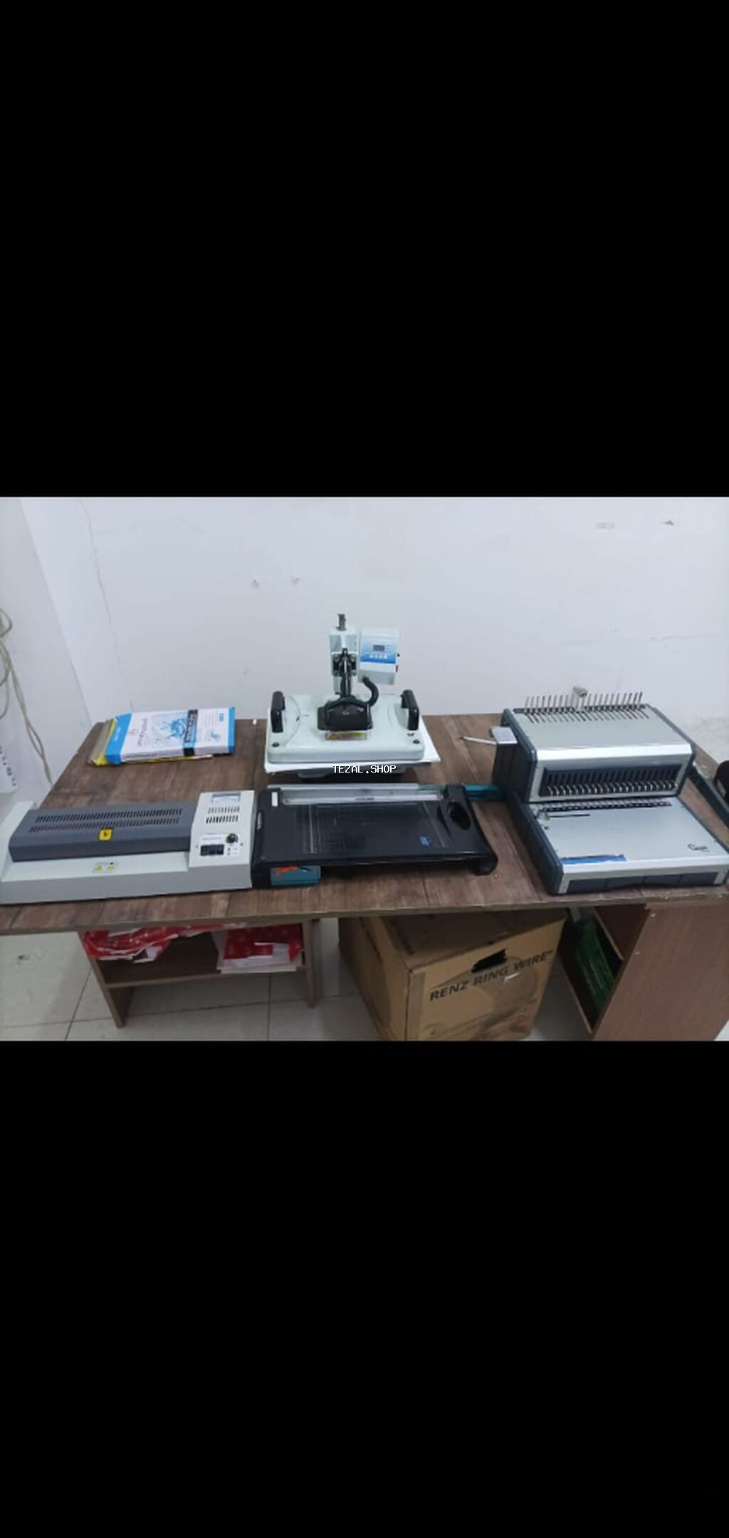 Poliqrafiya avadanlıqları paketi Təqdim olunur: - Laminator