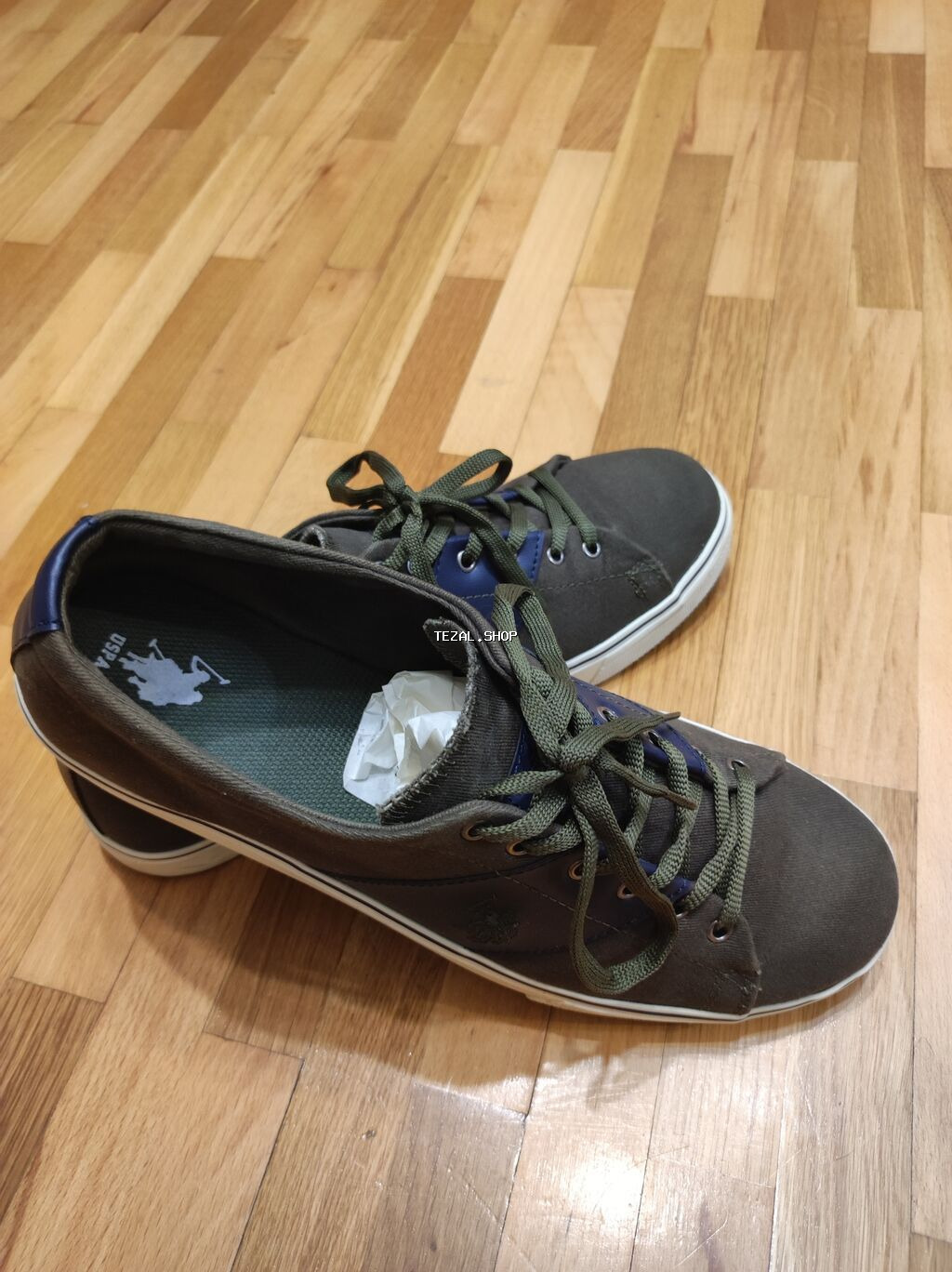 İki cüt ayaqqabı ikisi də 44 ölçüdə. Online sifarişlə alınıb ayağa - şəkil 4