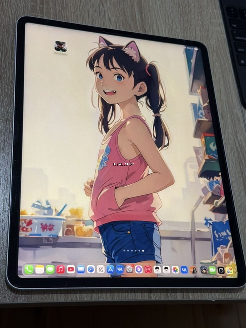 TApple iPad Pro 12.9" + Magic Keyboard Ipad 2400 alınıb, klaviaturasi - şəkil 2