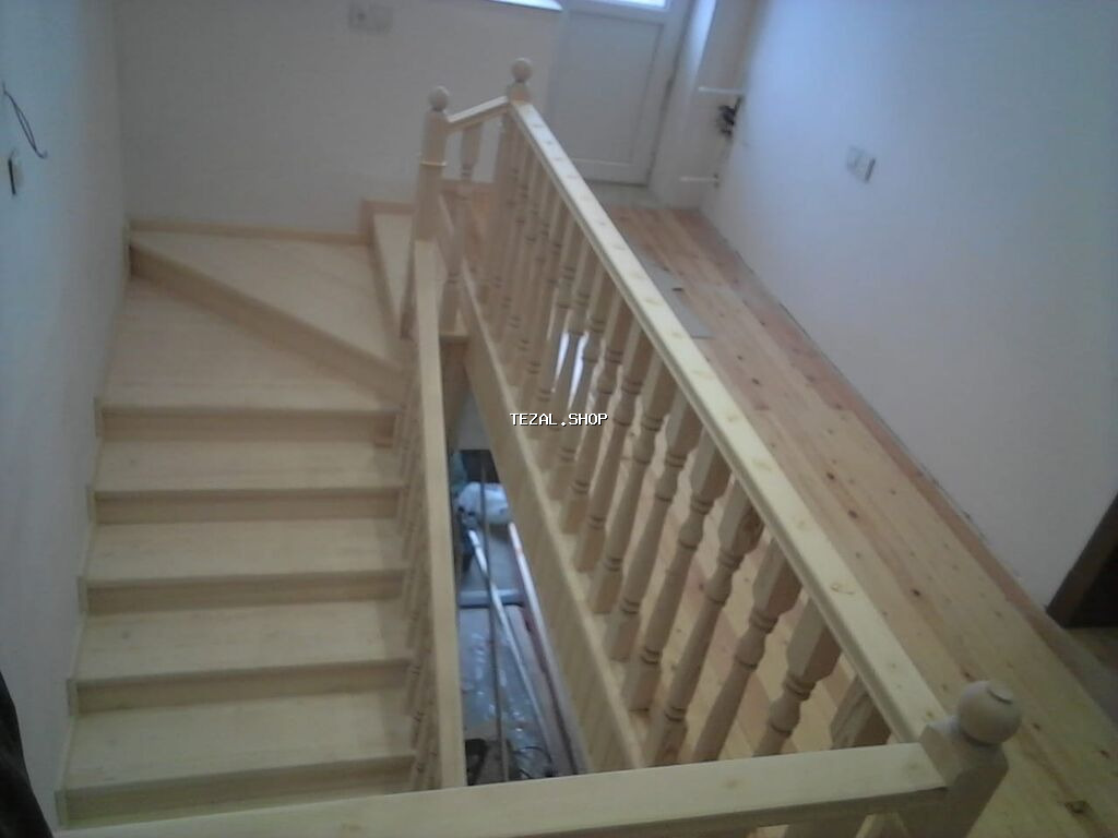 Taxta pilləkən hazırlanması və quraşdırılması xidməti - Material - şəkil 4