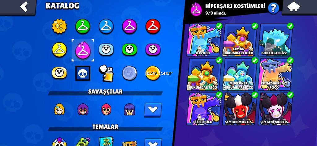 Brawl Stars oyun hesabı Hesab 2019 da açılıb içine cox pul vurulubdu - şəkil 3