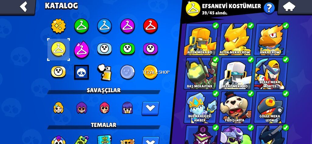 Brawl Stars oyun hesabı Hesab 2019 da açılıb içine cox pul vurulubdu - şəkil 4