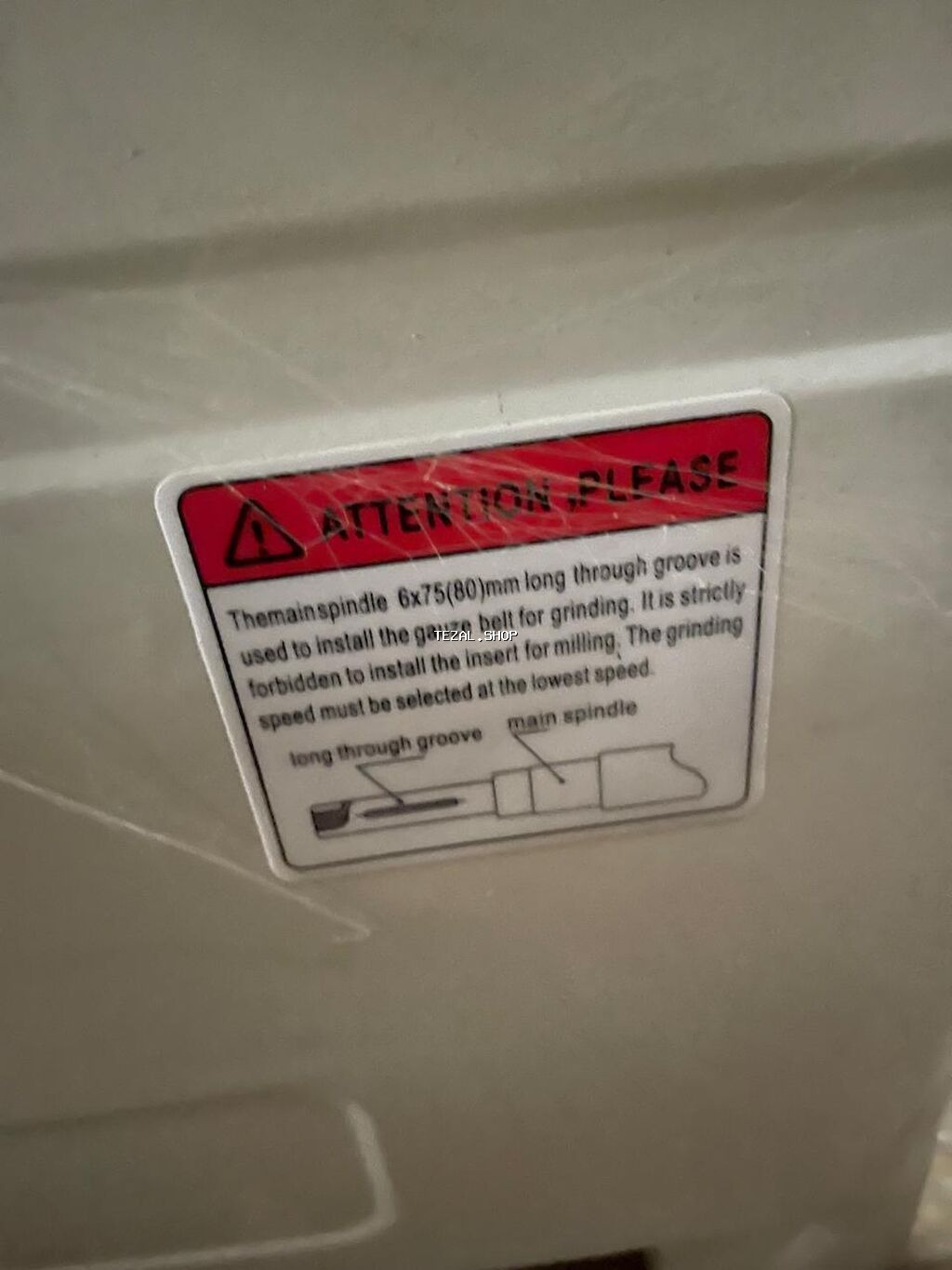 MX-5117B frezə dəzgahı (Wanguang) Texniki göstəricilər: - Model - şəkil 4