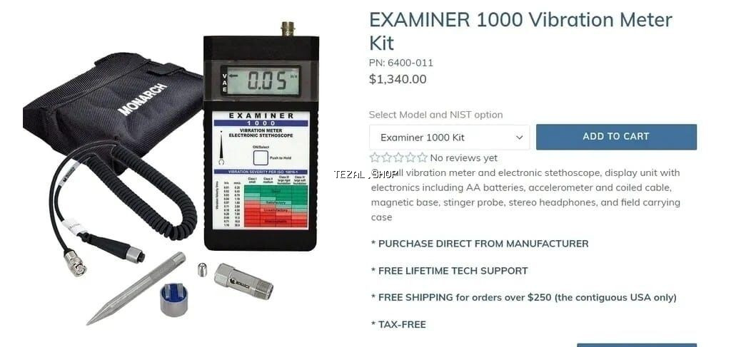 Exami̇ner 1000 - əldə tutulan, batareya ilə işləyən. "ümumi̇ - şəkil 5