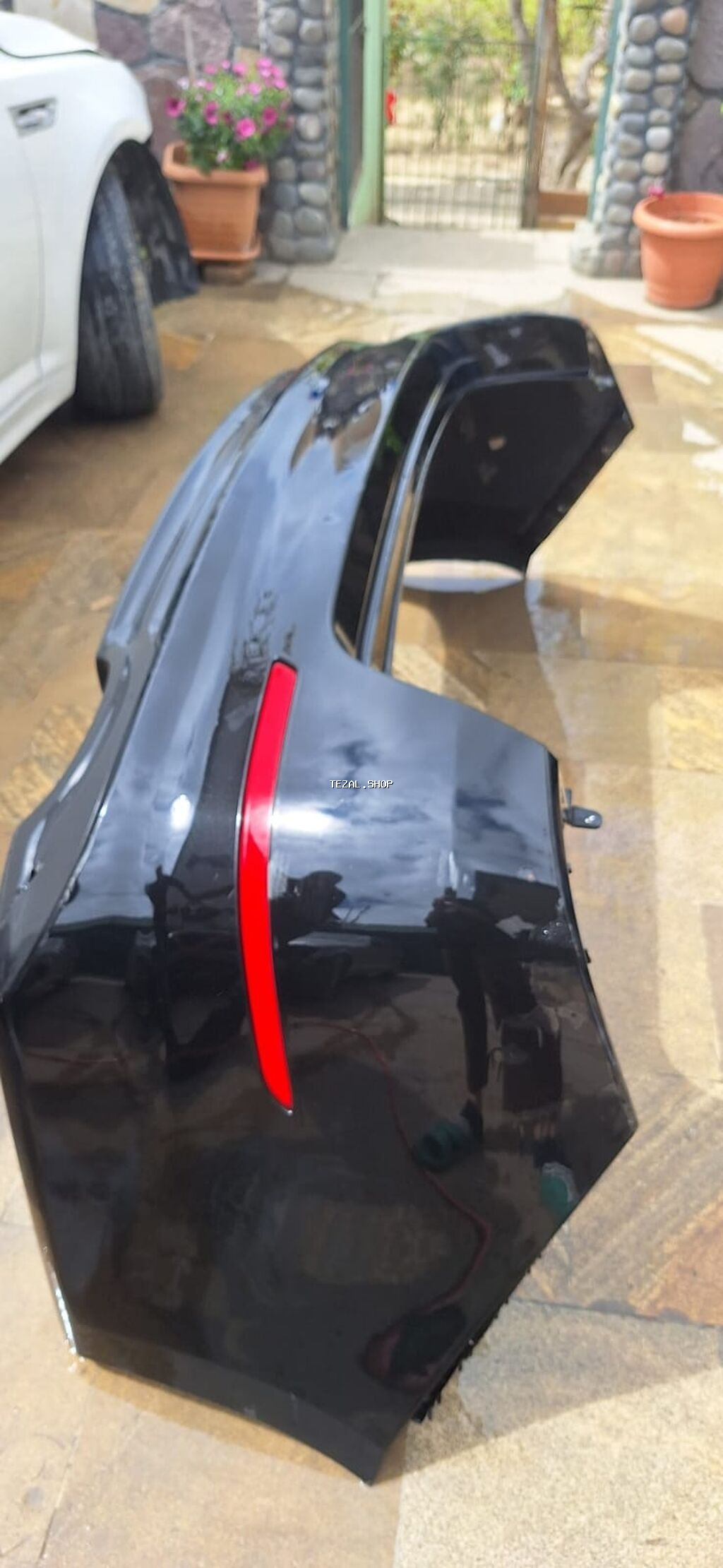 Məhsul: Arxa bamper - Rəng: Qara, parlaq - Material: Plastik (OEM - şəkil 2