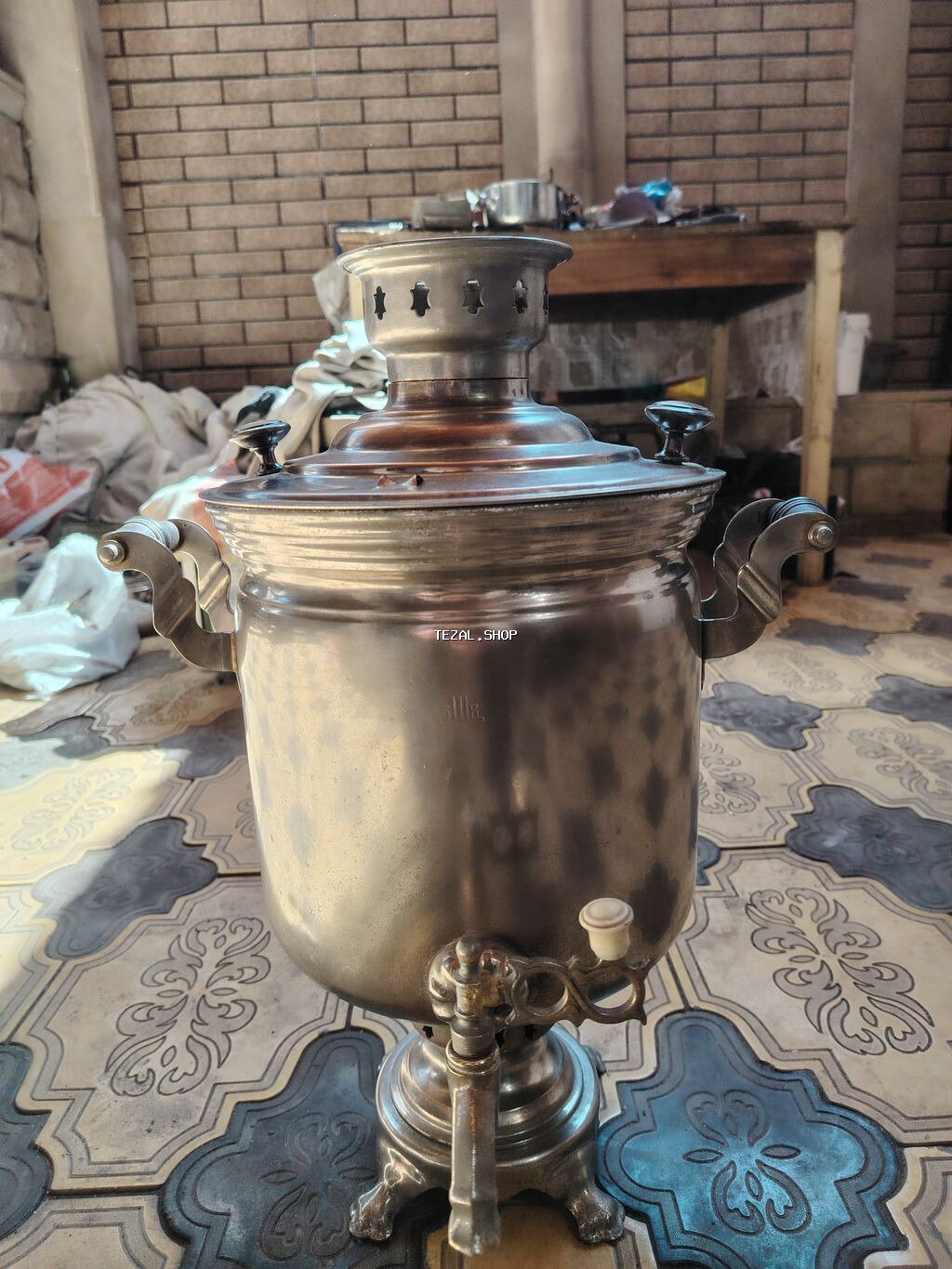 Samavar satılır 220 manat 7 litr real aliciya endirim olacaq