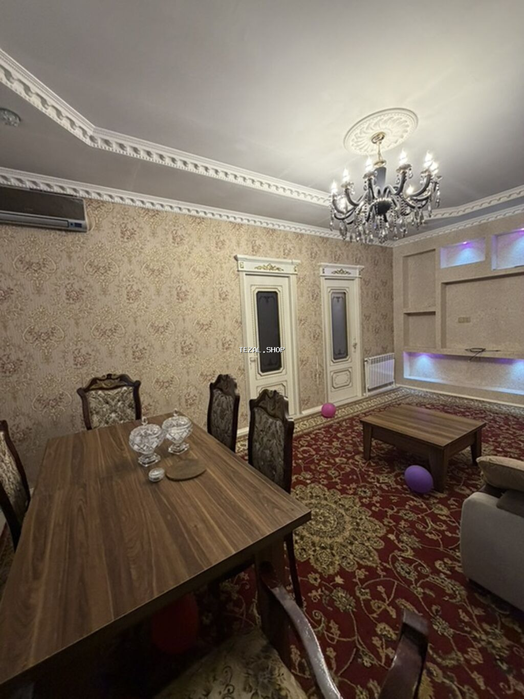 6 otaqlı, 140 kv. m, Orta təmir