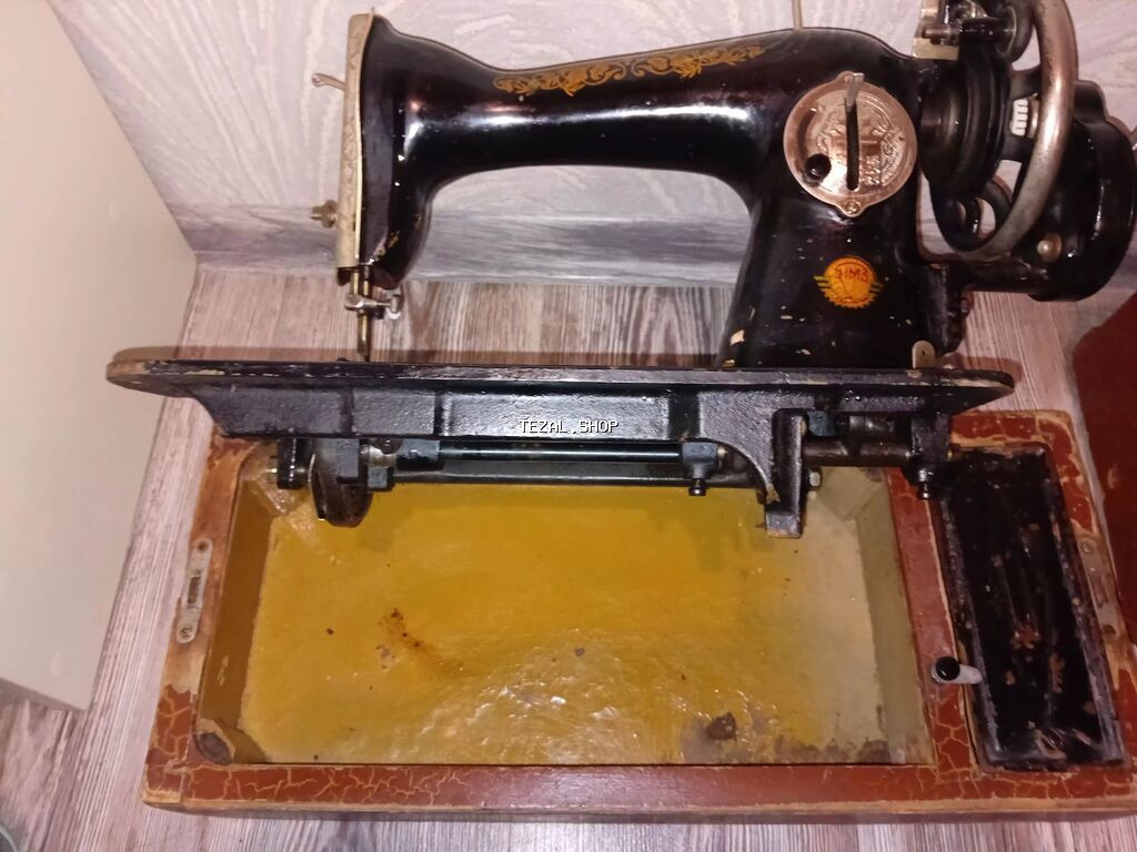 Mekanik tikiş maşını –Hec bir yerinde problemi yoxdu tecili satilir - şəkil 2