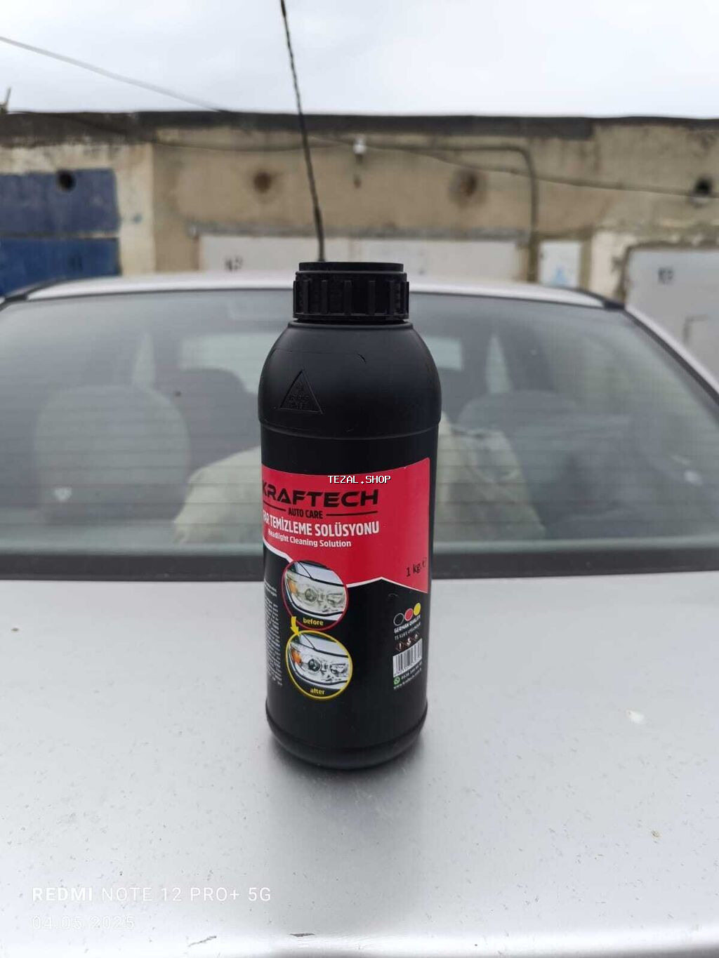 Krafttech avtomobil fara təmizləmə solüsyonu ƏLDƏ VAR. Avtomobilinizin - şəkil 2