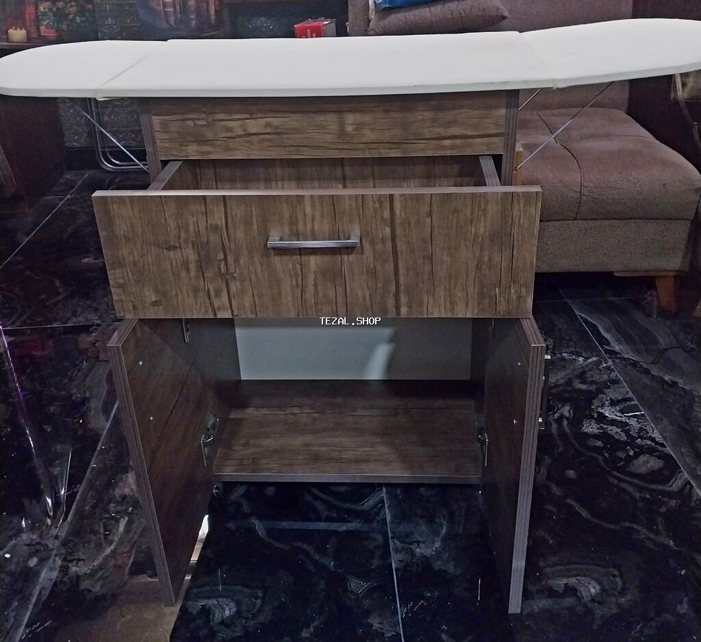 Dəmir masası ilə birləşdirilmiş kompakt dolab - Üst hissədə9 - şəkil 2