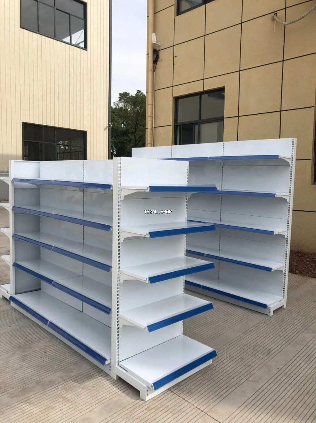 Mağaza Rəfləri – Divar və Orta Sıra - Yerli istehsal, yüksək