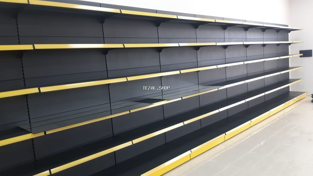 Mağaza Rəfləri – Divar və Orta Sıra - Yerli istehsal, yüksək - şəkil 2