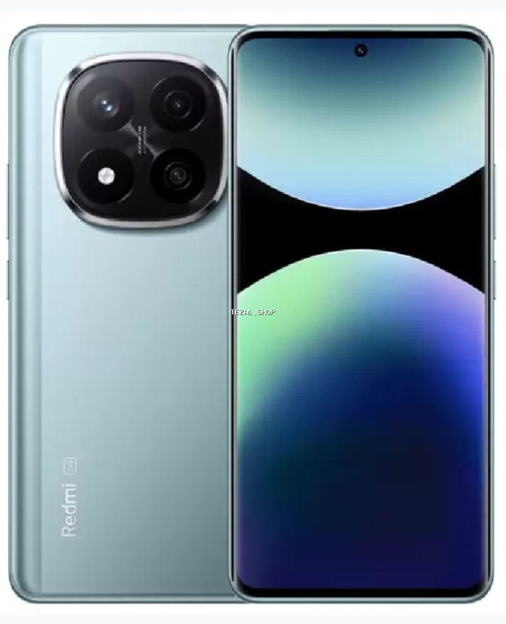 Redmi Note 14 Pro+, 256 GB, rəng - Göy, Zəmanət, Sensor, Barmaq izi