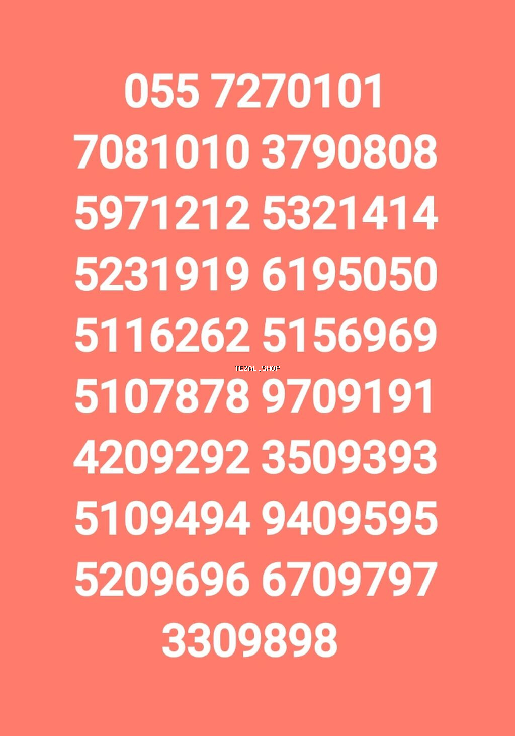 Nömrə: ( 055 ) ( 4604141 ), Yeni