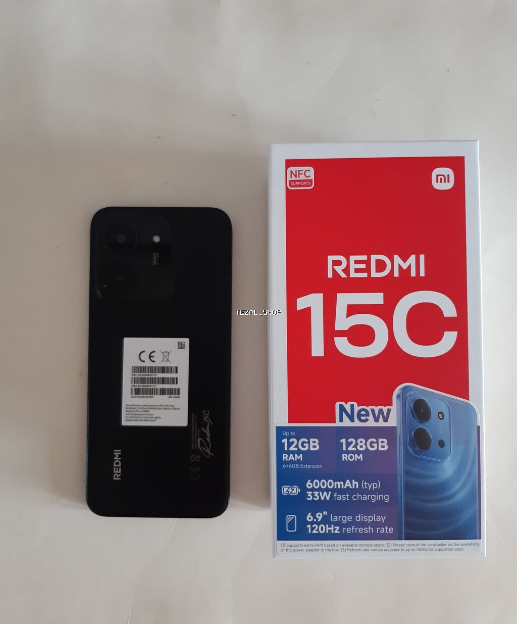 Redmi 256 GB, rəng - Qara