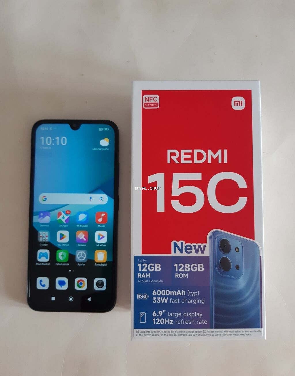 Redmi 256 GB, rəng - Qara - şəkil 2