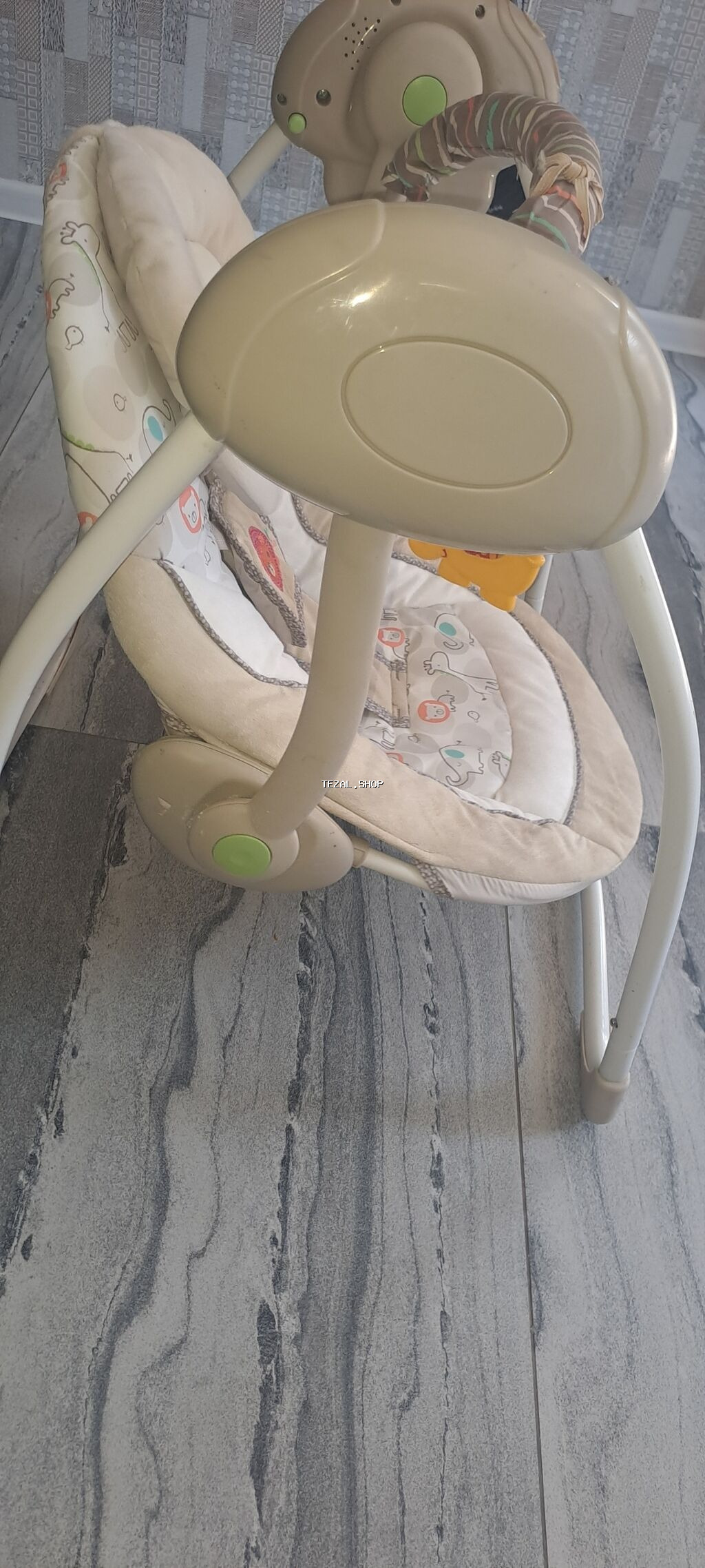 Wlektrikli usaq yellenceyi hem otura hemde yata viler musiqiside var