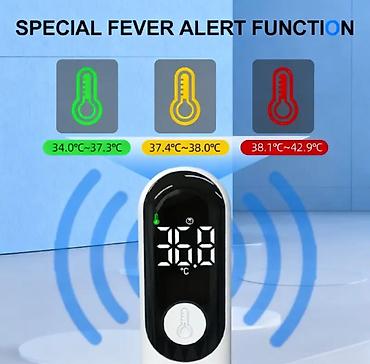 Kontakt olmayan infraqırmızı termometr - Ölçmə növü: kontaktız (IR) - şəkil 5