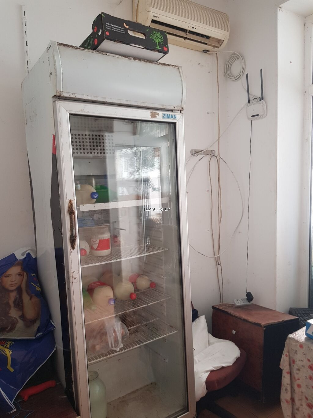 Ticarət vitrinli soyuducu – ZIMAN markası - Şüşə qapılı, dik tipli - şəkil 4