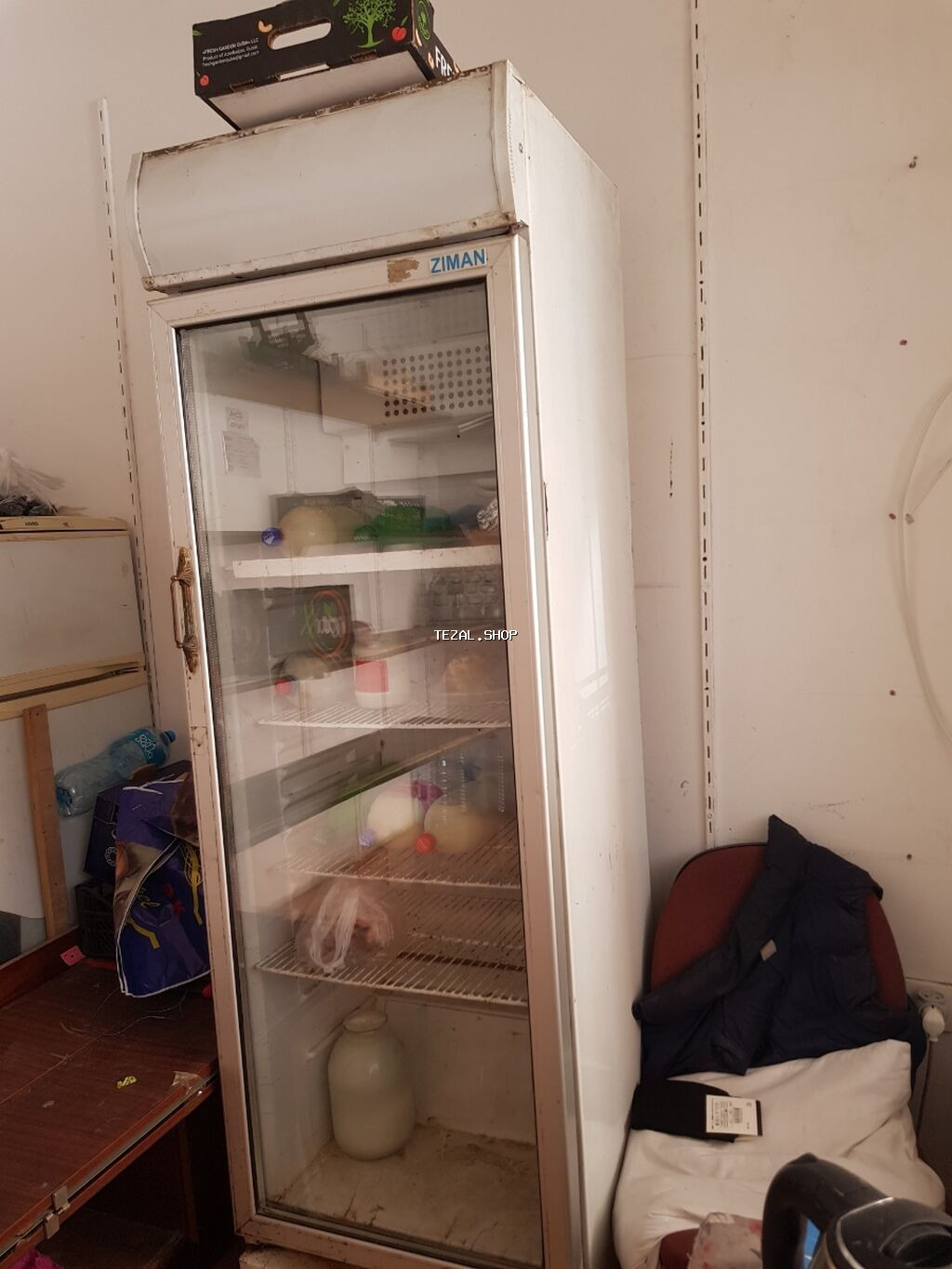 Ticarət vitrinli soyuducu – ZIMAN markası - Şüşə qapılı, dik tipli - şəkil 5