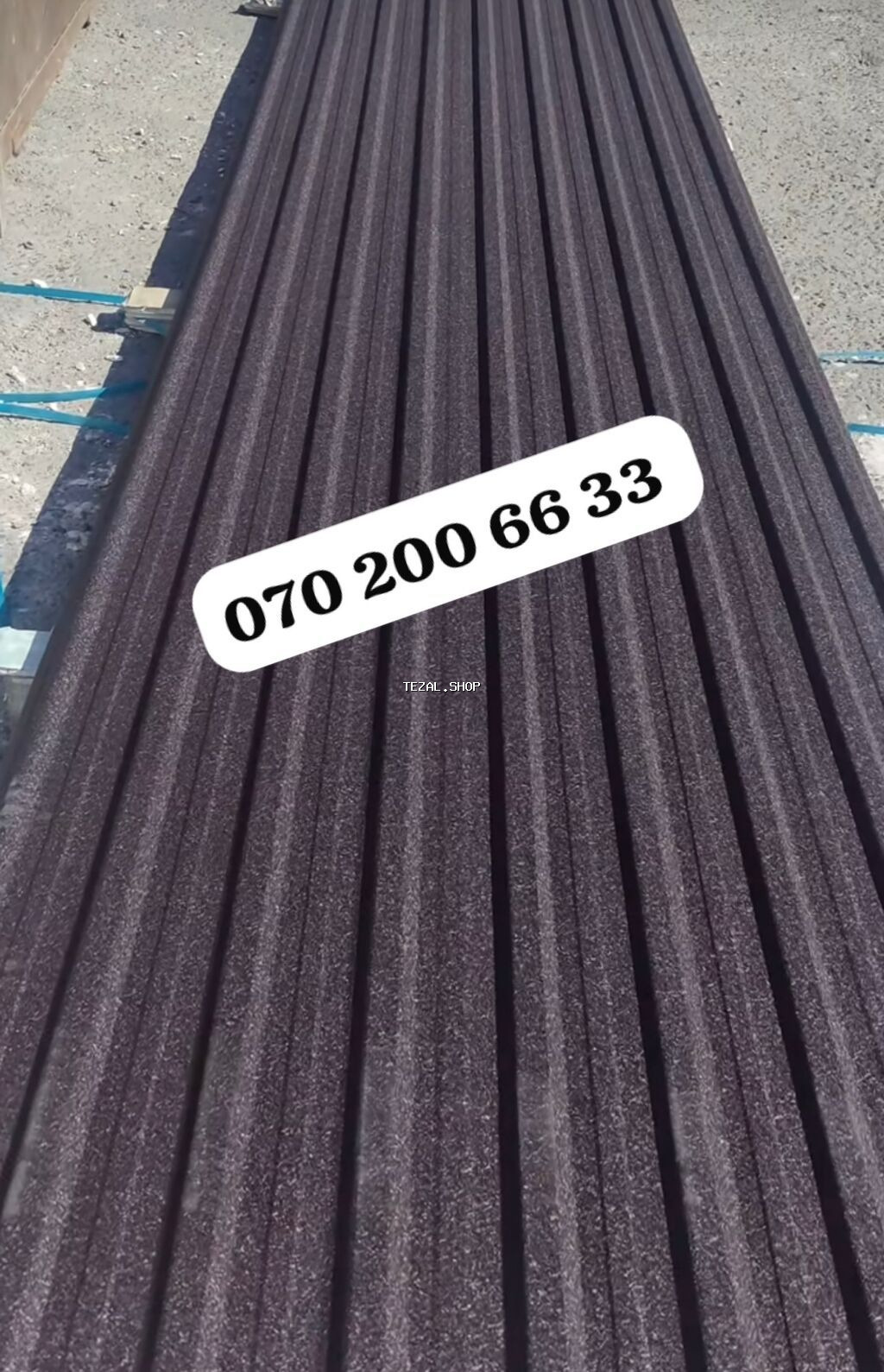 Her novde qalinligda profnastil cerepitsa ve aksesuarlarin istedyiniz