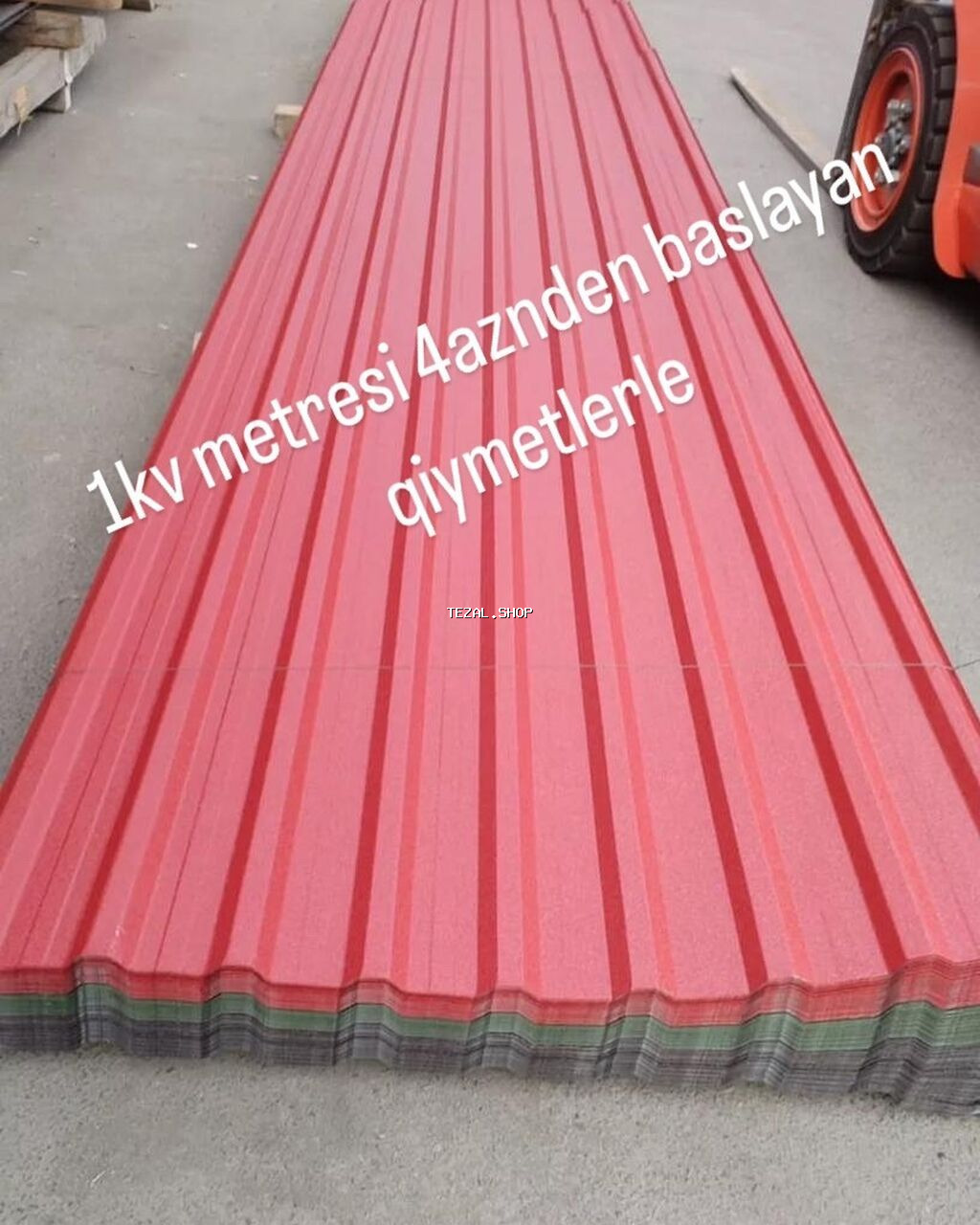 Her novde qalinligda profnastil cerepitsa ve aksesuarlarin istedyiniz - şəkil 2